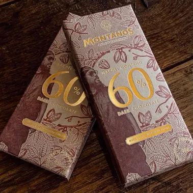 Local chocolatier's packaging and brand identity
